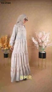 NMR Gamis Rayon Viscose Import Vol 2164-1 (Sanghai)