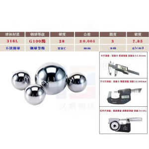 Stainless Steel 316L Balls 2mm4/6/8/9/14/18/20/25mm Solid Environmentally Friendly Anti-Corrosion Steel Balls Bearing Accessories