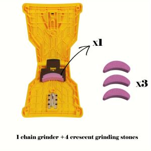 Chainsaw Teeth Sharpener Sharpens Self Bar Mount Chain Grinder Sharpening Tools