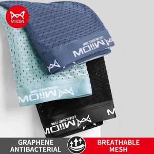 MiiOW 3Pcs Ice Silk Men Underwear: A Comprehensive Guide