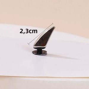 6PCS Thời Trang Đinh Tán Lỗ Giày Quyến Rũ DIY Phong Cách Punk Guốc Phụ Kiện Vintage Kim Loại Chất Lượng Cao Quyến Rũ Phù Hợp Với Thiết Kế Xu Hướng