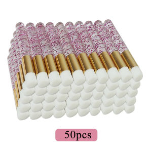 50/100pcs Eyelash Cleaning Brushes for Eyelash Extensions Glitter Lash Shampoo Brushes Nose Pore Cleansing Makeup Tools