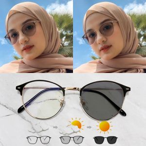 Kacamata Photocromic Antiradiasi UV Khusus mata Normal Model Terbaru