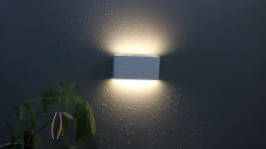 6W 12W 24W LED Outdoor Waterproof Wall Lamp Bedroom Living Room Balcony Wall Light Aluminum Exterior Wall Lamp Sconce Fixtures