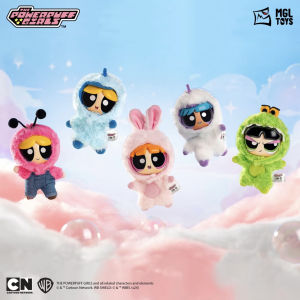 Cute Flying Girl Police Plush Party Blind Box Doll Pendant Keychain Trendy Play Bag Collectible Static Plastic Toy 18cm