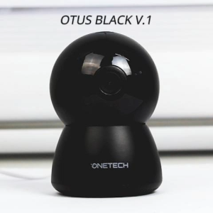 HS Otus Black 1.0 CCTV Security Camera 2 Way Audio 2MP Indoor Night Vision HD Wifi Phone Control Cloud SD Storage