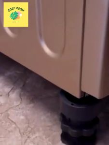 4 ชิ้น ขารองเครื่องซักผ้า ฐานรองเครื่องซักผ้า ตู้เย็น ขาเพิ่มความสูง ปรับความสูงได้ กันสั่นสะเทือน กันเสียงดัง