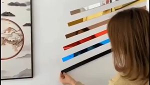 🪐In Stock🪐3 Meter Stainless Steel Flat Decorative Lines Wall Ceiling Edging Strip Edge Strips Mirror Decor Decorative Stripe