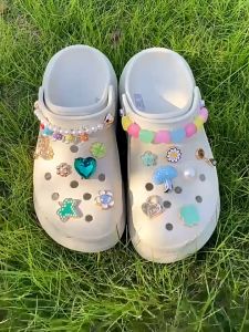 Charm Gắn Dép Crocs Chủ Đề Thiên Nhiên tone màu Xanh Lá Cây - Phụ Kiện DIY Độc Đáo