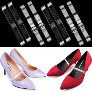 3 cặp vô hình cao gót S bó dây giày đàn hồi cao Gót chống trượt dây đai phụ nữ chống lỏng dây giày Phụ Kiện Giày ren