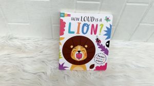 Buku Slide & Seek dengan Tab Geser: Bagaimana Lion Berteriak?
