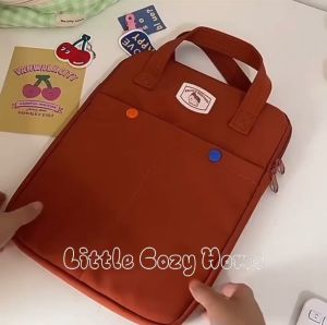 Poodle Tablet Laptop Sleeve 11 12 13 14 16 Inch / Tas Laptop Sarung Pouch Cover Komputer Leptop Multifungsi / Macbook Air 13in 14in 11in tablet Kulit Leather Case Sleeve Mac Book