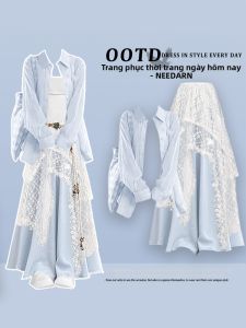 NEEDARNA | Waist Accentuating Fall Beach Dress