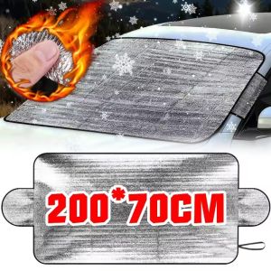 Car Windshield Snow Cover Thickened Waterproof Anti Ice Frost Guard Winter Sun Shade Protector Auto Exterior Accessory