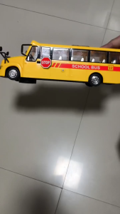 CWVS SCHOOL BUS TOY BUMP AND GO WITH LIGHTS AND SOUNDS TOYS FOR KIDS