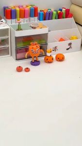 Hình xăm phát sáng miếng dán móng tay cho bé Mideer Halloween dress up sticker pack 1000 miếng