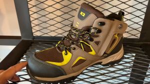 Sepatu Safety K2 67 Brown Sport - Sepatu Safety Sport K2-67 Cokelat