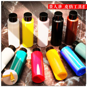 Italian Fenice Medium Matte Leather Edge Oil Handmade Leather Edge Banding Agent Vegetable Tanned Leather Chrome Tanned Leather