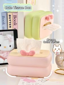 Dopamine Inspired Desk Tissue Box Decorative Item