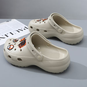 Comfortable Mens EVA Clog Shoes New Beach Soft Bottom Sensation Head Cover Slippers Summer Outdoor Men Sandals Breathable