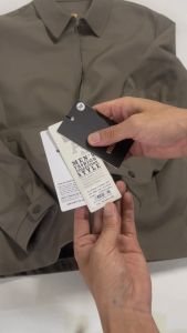 Mới Áo Khoác Cổ Bẻ 990 Vĩnh Tiến 100% Microfiber Phom Suông Đứng Phom Cao Cấp Chất Liệu Bền Đẹp