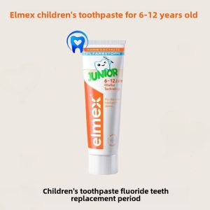 Elmex Mild Fluoride Toothpaste for Children 0-12 Years Old Baby Teeth Protection Gentle Anti-Cavity Toothpaste from Poland