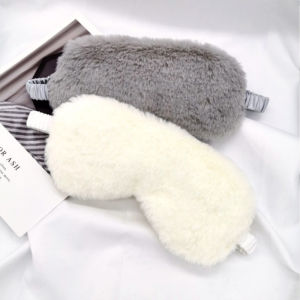 🔥Orfila 4 Colors Soft Cloud Sleeping Shading Eye Mask Cute Love Cloud Eye Cover Plush Mask Eye Cover Travel Supplies Sleeping Eye Mask Blindfold