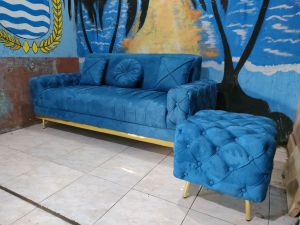 sofa aceh kancing gold