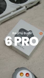 Xiaomi Redmi Buds 6 Pro: TWS Bluetooth 5.3 & Baterai 36 Jam Hi-Res Audio 55dB 4kHz