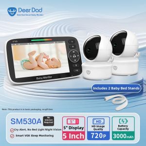 Deer Dad | Dual Camera Smart Baby Monitor Crying Detector
