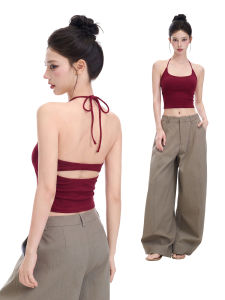 Áo Bra Thể Thao Dạng Quàng Cổ Không Lưng