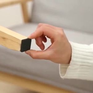 Black thick table and chair foot pads scratch resistant silent table and chair foot pads self-adhesive sofa furniture