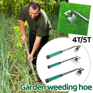Manual Weeding Puller Tool Vertical Weeding Digging Grass Shovel Lawn Root Remover Garden Hoe Garden Supplies for Weeding Digging