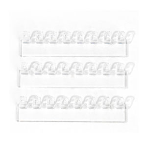 3/6/12/18pcs Wall Mounted Jewelry Storage Rack Earrings Necklace Bracelet Storage Holder For Household Gift For Valentines Da