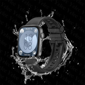 สายรัดสำหรับนาฬิกา Huawei พอดีสำหรับผู้หญิง3คนสมาร์ทวอชสำหรับผู้ชาย Huawei Fit 3แถบซิลิโคนสายรัดข้อมือทดแทน