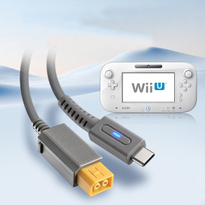 1.8m Type C PD Charging Cable for Wii U Controller 45W USB C Power Supply Cord for Nintendo Wii U Charge Wire Console Cable
