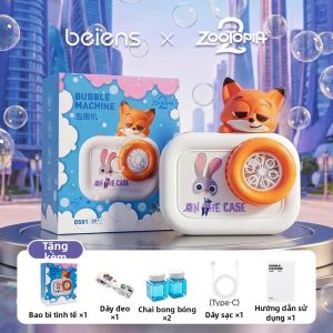 TMSU | Quà Sinh Nhật Máy Tạo Bong Bóng Chủ Đề Zootopia Judy Nick