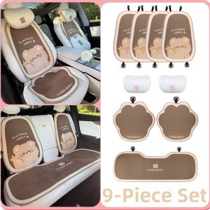 KAYIBEI | Warm Cute Short Fleece Car Seat Pad
