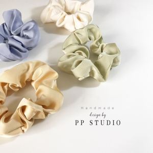 Fresh Spring Summer Fairy Style Hair Ties Versatile Hair Bands Hair Accessories French Elegance Satin Retro Hair Ornaments