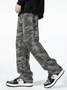 Warrior | Men Casual Straight Wide Leg Pants