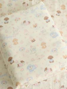 Cute Cartoon Puppy Cotton Bed Sheets Double Layer a Class Maternity Student Dormitory Pure Cotton Single Bed Sheets