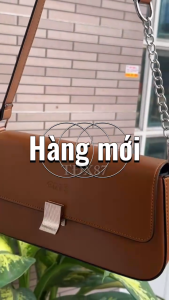 Túi đeo chéo nữ CNTS (Phong Cách Hàn Quốc Phối Dây Da & Xích - TĐX87)