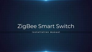 MOES Tuya ZigBee Smart Switch Light Wall Switch No Neutral Wire No Capacitor Needed Smart Life 2/3 Way Works with Alexa Google Home