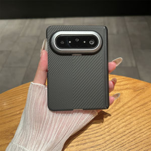 Ultra-thin Magnetic Wireless Charging Flip Cover Phone Case for Foldable Dual-hinge Design