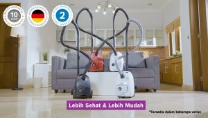 Bosch BGBS2BA1P Bagged Vacuum Cleaner / Penyedot Debu / Pengisap Debu