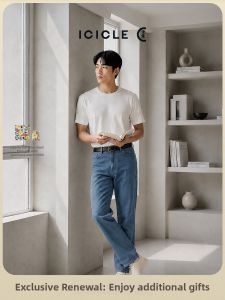 ICICLE | Soil Washed Super Stretch Mens Slim Fit Jeans