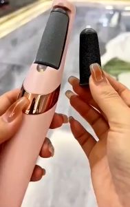 Máy chà gót chân loại bỏ da chết và vết chai dụng cụ mài gót chân tại nhà 2 đầu mài pin tích điện