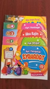 Buku Anak Seri Ruku Islam Jilid 1-6 (ColorFull) - Media Sholih