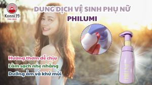 DUNG DỊCH VỆ SINH PHỤ NỮ PHILUMI THÀNH PHẦN THỰC VẬT LÀNH TÍNH CHO DA NHẠY CẢM (180ML)