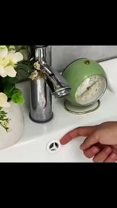 Wash Basin Bathroom Sink Hole Plug Wash Basin Overflow Cover Water Level Rise Overflow Water Stopper Bathtub Drainage Cover Tool